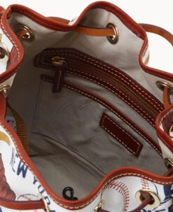 MLB Yankees Drawstring YANKEES -Dooney & Bourke B1935G QUMWPATNYANK ALT2