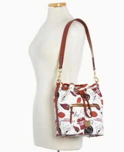 NFL AZ Cardinals Drawstring CARDINALS -Dooney & Bourke B1935G QWMWPATNCDNA ALT4 1