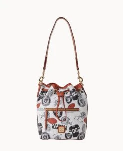 NFL Raiders Drawstring RAIDERS -Dooney & Bourke B1935G QWMWPATNRAID 1
