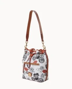 NFL Raiders Drawstring RAIDERS -Dooney & Bourke B1935G QWMWPATNRAID ALT1 1