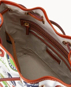 NFL Seahawks Drawstring SEAHAWKS 11 NFL Seahawks Drawstring SEAHAWKS -Dooney & Bourke B1935G QWMWPATNSEAH ALT2