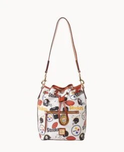 NFL Steelers Drawstring STEELERS -Dooney & Bourke B1935G QWMWPATNSTLR 1