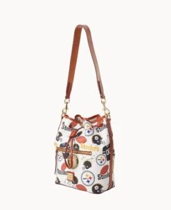 NFL Steelers Drawstring STEELERS -Dooney & Bourke B1935G QWMWPATNSTLR ALT1 1