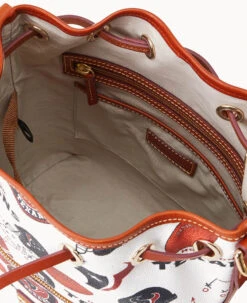 NFL Texans Drawstring TEXANS -Dooney & Bourke B1935G QWMWPATNTEXA ALT2