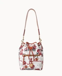 Collegiate University Of Alabama Drawstring U OF ALABAMA -Dooney & Bourke B1935G QXMWPATNALA0 1