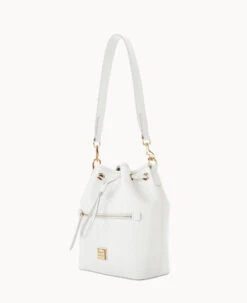 Saffiano Drawstring Off White -Dooney & Bourke B1935G SIOWSIOW0002 ALT1