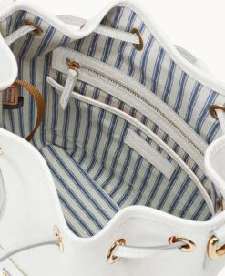 Saffiano Drawstring Off White -Dooney & Bourke B1935G SIOWSIOW0002 ALT2 1