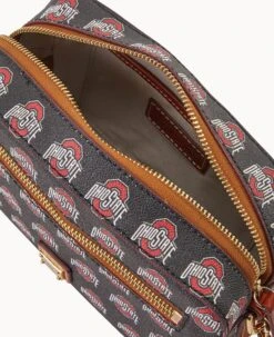 Collegiate Ohio State University Camera Zip Crossbody OHIO STATE 15 Collegiate Ohio State University Camera Zip Crossbody OHIO STATE -Dooney & Bourke B1936G AABLPATNOHST ALT2 1