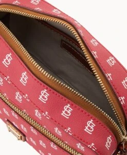 MLB Cardinals Camera Zip Crossbody CARDINALS 15 MLB Cardinals Camera Zip Crossbody CARDINALS -Dooney & Bourke B1936G MJRDPATNCDNL ALT2 1