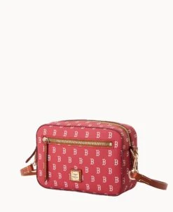 MLB Red Sox Camera Zip Crossbody RED SOX -Dooney & Bourke B1936G MJRDPATNRDSX ALT1 1