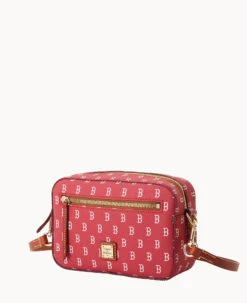 MLB Red Sox Camera Zip Crossbody RED SOX -Dooney & Bourke B1936G MJRDPATNRDSX ALT1