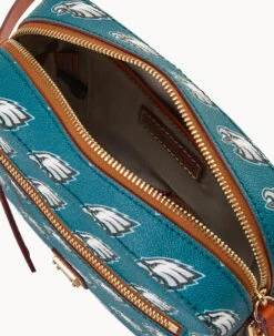 NFL Eagles Camera Zip Crossbody Eagles -Dooney & Bourke B1936G NJGRPATNEAGL ALT2