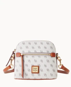 Gretta Domed Crossbody Bone