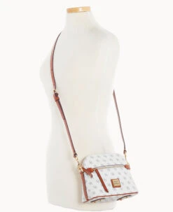 Gretta Domed Crossbody Bone -Dooney & Bourke B1951G NGBOPATN ALT4