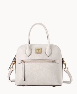 Saffiano Domed Satchel Black -Dooney & Bourke B1954G SIECSIEC