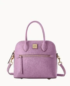 Saffiano Domed Satchel Black -Dooney & Bourke B1954G SILUSILU