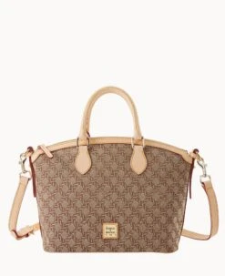 Maritime Domed Satchel Brown -Dooney & Bourke B1954G XEBNSVNA 1