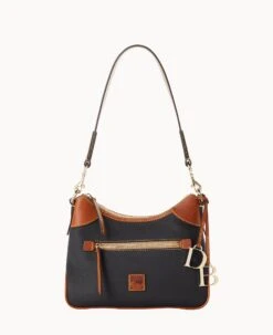 Pebble Grain Small Hobo Caramel -Dooney & Bourke B1956G 9PBLPAKR