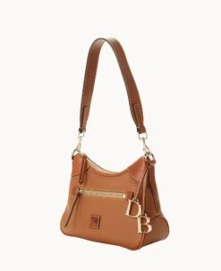 Pebble Grain Small Hobo Caramel -Dooney & Bourke B1956G 9PCAPAKR ALT1 1