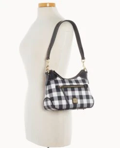 Tucker Small Hobo Black -Dooney & Bourke B1956G TUBLPABL ALT4 1