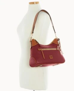 Pebble Grain Hobo Wine 29 Pebble Grain Hobo Wine -Dooney & Bourke B1957G 9PWNPAKR ALT4 1
