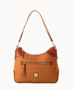 Pebble Grain Hobo Brown Tmoro 34 Pebble Grain Hobo Brown Tmoro -Dooney & Bourke B1957G AWFCPATNLING