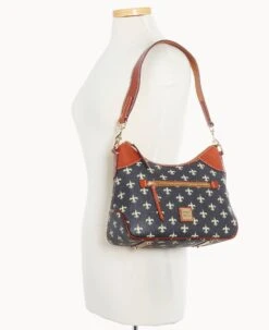 NFL Saints Hobo SAINTS -Dooney & Bourke B1957G NJBLPATNSNTS ALT4 1