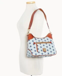 NFL Cowboys Hobo COWBOYS 16 NFL Cowboys Hobo COWBOYS -Dooney & Bourke B1957G NJGYPATNCOWB ALT4 1