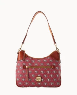 NFL 49ERS Hobo 49ERS -Dooney & Bourke B1957G NJRDPATN49ER 2