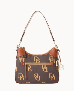 Monogram Hobo Brown Tmoro -Dooney & Bourke B1957G QRBMPAKR 2