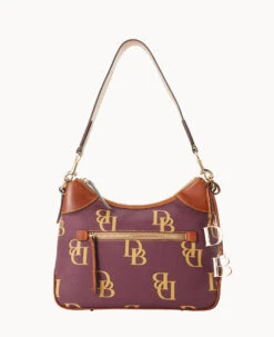 Monogram Hobo Brown Tmoro -Dooney & Bourke B1957G QRWNPAKR