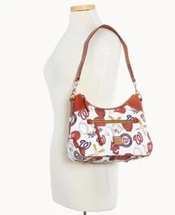 MLB Nationals Hobo NATIONALS -Dooney & Bourke B1957G QUMWPATNNTNL ALT4 1