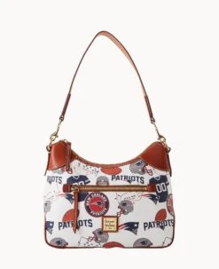 NFL Patriots Hobo PATRIOTS 13 NFL Patriots Hobo PATRIOTS -Dooney & Bourke B1957G QWMWPATNPATR 1