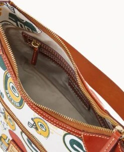 NFL Packers Hobo PACKERS -Dooney & Bourke B1957G QWMWPATNPCKR ALT2 1