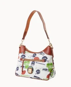 NFL Seahawks Hobo SEAHAWKS -Dooney & Bourke B1957G QWMWPATNSEAH ALT1 1