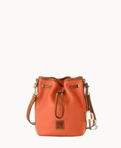 Pebble Grain Small Drawstring Wine -Dooney & Bourke B1959G 9PCRPAKR