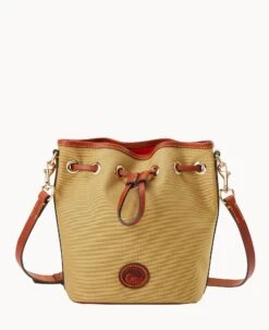 Nylon Small Drawstring Black Black 23 Nylon Small Drawstring Black Black -Dooney & Bourke B1959G INKHPATN