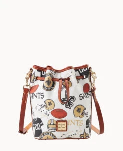 NFL Saints Small Drawstring SAINTS -Dooney & Bourke B1959G QWMWPATNSNTS 2