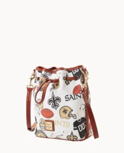 NFL Saints Small Drawstring SAINTS -Dooney & Bourke B1959G QWMWPATNSNTS ALT1 1