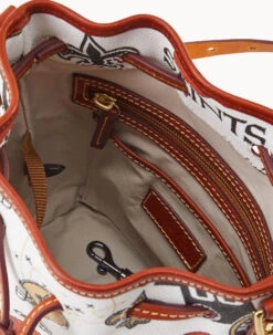 NFL Saints Small Drawstring SAINTS -Dooney & Bourke B1959G QWMWPATNSNTS ALT2