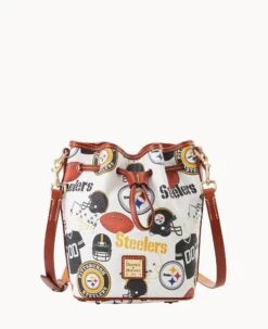 NFL Steelers Small Drawstring STEELERS -Dooney & Bourke B1959G QWMWPATNSTLR 1