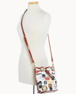 NFL Steelers Small Drawstring STEELERS -Dooney & Bourke B1959G QWMWPATNSTLR ALT4