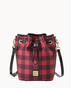 Tucker Small Drawstring Red -Dooney & Bourke B1959G TURDPABL 1