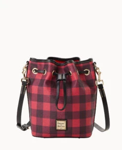 Tucker Small Drawstring Red -Dooney & Bourke B1959G TURDPABL 2