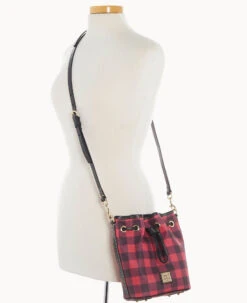 Tucker Small Drawstring Red -Dooney & Bourke B1959G TURDPABL ALT4