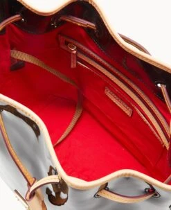 Patent Drawstring Black -Dooney & Bourke B1961G PTBLSVNA ALT2 1