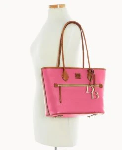Pebble Grain Tote Hot Pink -Dooney & Bourke B1964G 9PHPPAKR ALT4 1