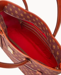 Gretta Tote Bordeaux 22 Gretta Tote Bordeaux -Dooney & Bourke B1964G NGBXPATN ALT2