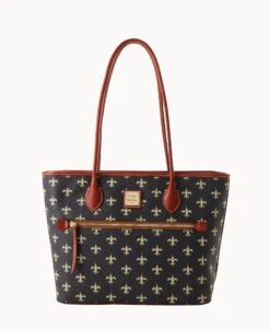 NFL Saints Tote SAINTS -Dooney & Bourke B1964G NJBLPATNSNTS 1