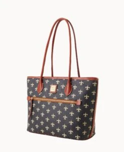NFL Saints Tote SAINTS -Dooney & Bourke B1964G NJBLPATNSNTS ALT1 1